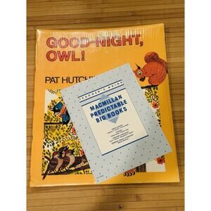 Good-Night Owl Teacher Book NEW Macmillan Predictable Big Books